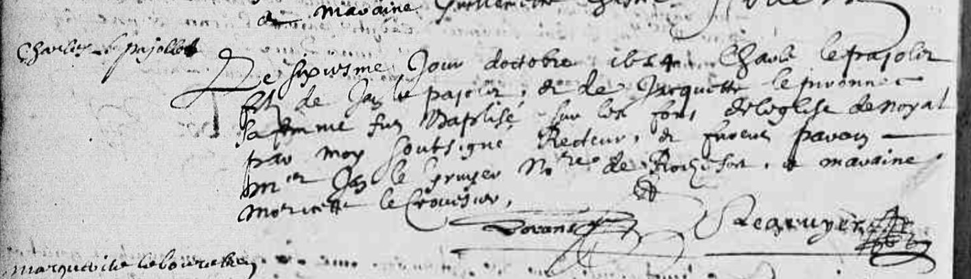 Naissance Le Pajolec Charles 06_10_1654.jpg